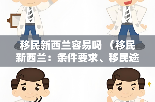 移民新西兰容易吗 （移民新西兰：条件要求、移民途径和申请）