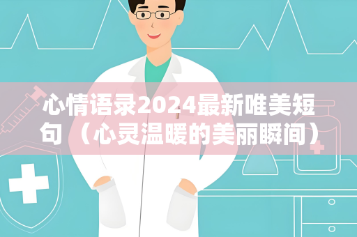 心情语录2024最新唯美短句 （心灵温暖的美丽瞬间）