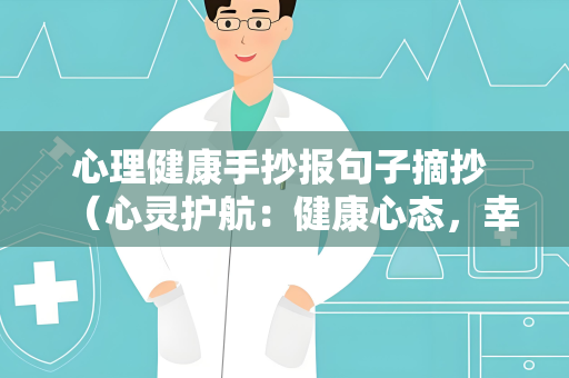 心理健康手抄报句子摘抄 （心灵护航：健康心态，幸福人）